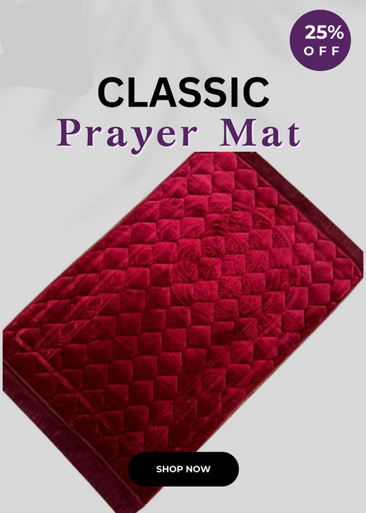 Classic Red Prayer mat